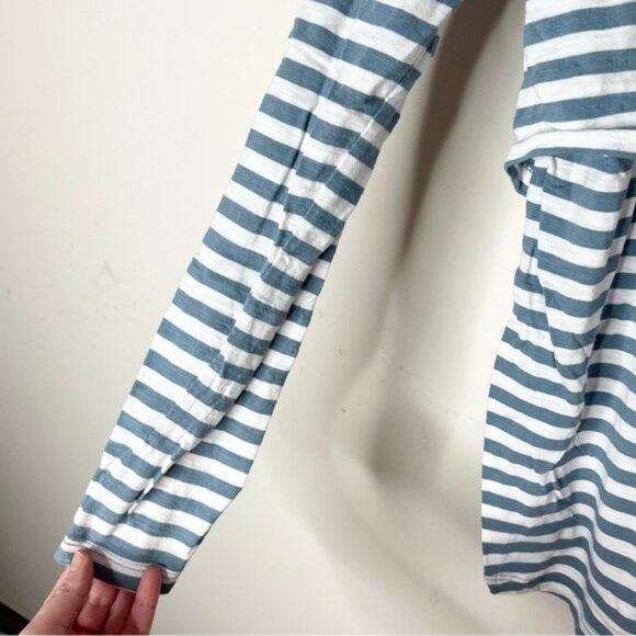 Ripe Maternity Lionel Long Sleeve Nursing Tee Petrol Shirt top White Size XS M - Picture 8 of 15